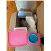 Image 1 : Tupperware and other reusable containers
