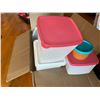 Image 2 : Tupperware and other reusable containers