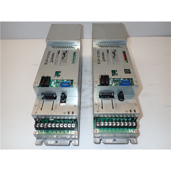 (2) Okuma # BLIV-D100A Drives