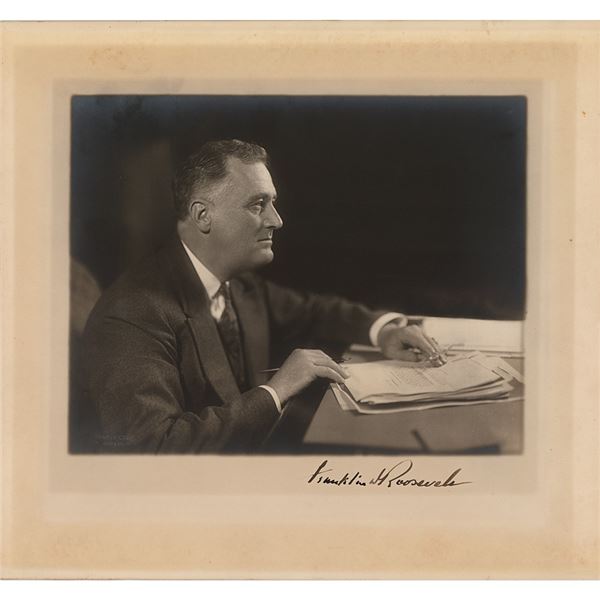 Franklin D. Roosevelt Signed Photograph