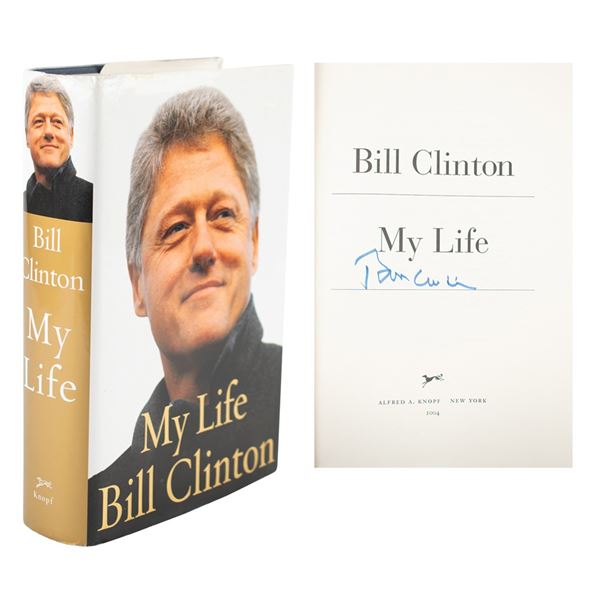 Bill Clinton Signed Book
