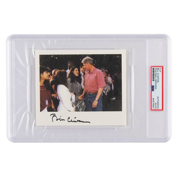 Bill Clinton Signature