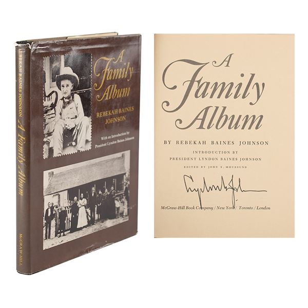 Lyndon B. Johnson Signed Book