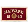 Image 1 : [John F. Kennedy] Harvard University Class of 1940 Banner