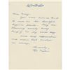 Image 1 : Pat Nixon Autograph Letter Signed