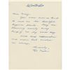 Image 1 : Pat Nixon Autograph Letter Signed