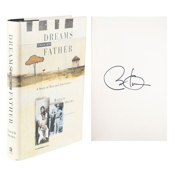 Barack Obama Signed Book