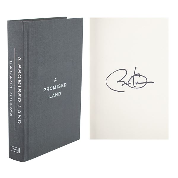 Barack Obama Signed Book