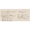 Image 2 : Franklin and Eleanor Roosevelt Signatures