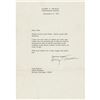 Image 1 : Harry S. Truman Typed Letter Signed