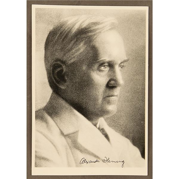 Alexander Fleming Signed Photograph