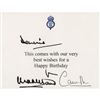 Image 1 : King Charles III and Camilla, Queen Consort Signed Birthday Card