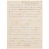 Image 2 : Howard Carter Handwritten Autobiographical Notes