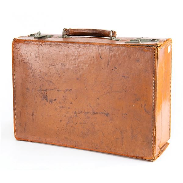 Howard Carter's Personally-Owned Monogrammed Briefcase