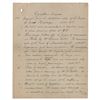 Image 1 : Howard Carter: Amy Carter Walker Autograph Manuscript Signed