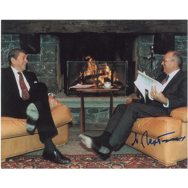 Mikhail Gorbachev Signed Photograph