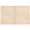 Image 1 : Russell Sage (2) Autograph Letters Signed