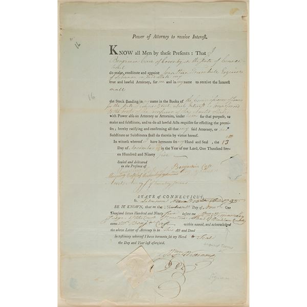 William Williams Document Signed Twice