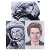 Valentina Tereshkova (3) Signed Photographs