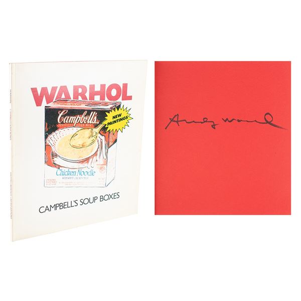 Andy Warhol Signed Book