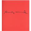 Image 2 : Andy Warhol Signed Book