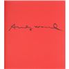 Image 2 : Andy Warhol Signed Book