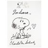 Image 2 : Charles Schulz Signed Book with Snoopy Sketch