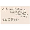 Image 2 : Nien Cheng (3) Signed Items