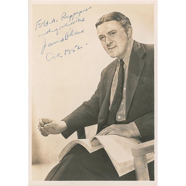 James Hilton Signed Photograph