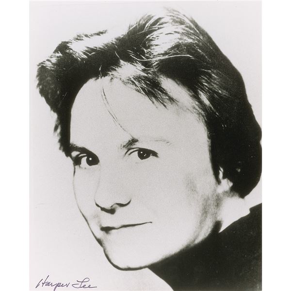 Harper Lee Signed Photograph