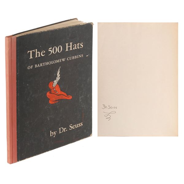 Dr. Seuss Signed Book