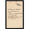 Image 1 : Alfred Lord Tennyson Autograph Letter Signed