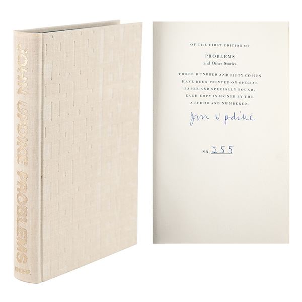 John Updike Signed Book