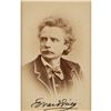 Image 3 : Edvard Grieg Signed Photograph with Musical Quotation