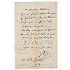 Image 2 : Giovanni Pacini Autograph Letter Signed