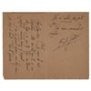 Image 1 : Erik Satie Autograph Letter Signed