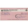 Image 1 : Beatles: George Harrison Signed Check