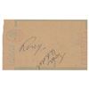 Image 1 : Beatles: John Lennon and Ringo Starr Signatures and Sketch