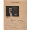 Image 1 : Georges Enescu Signed Program Page