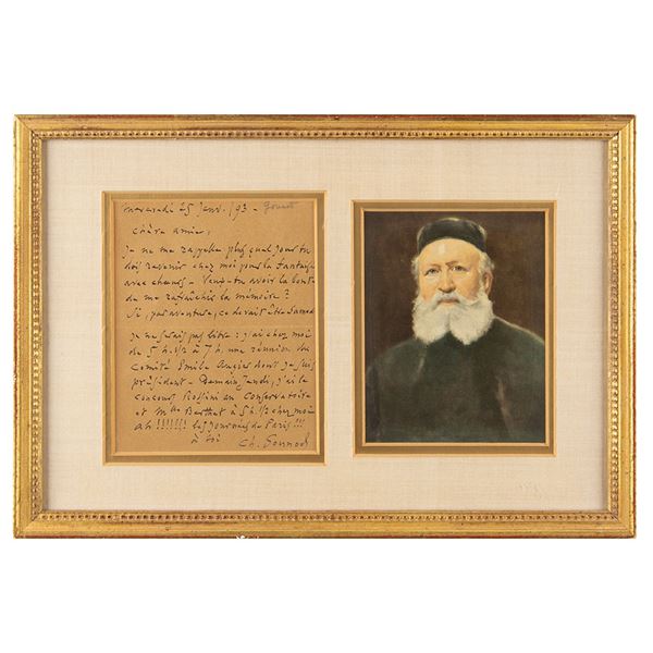 Charles Gounod Autograph Letter Signed