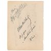 Image 1 : Oskar Nedbal Autograph Musical Quotation Signed