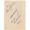 Image 1 : Oskar Nedbal Autograph Musical Quotation Signed