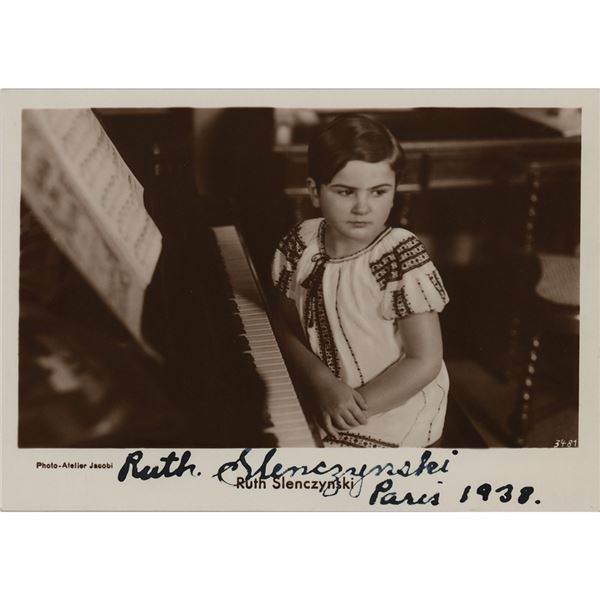 Ruth Slenczynska Signed Photograph