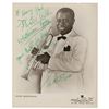 Image 1 : Louis Armstrong Signed Photograph