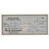 Image 1 : Three Stooges: Shemp Howard Signed Check