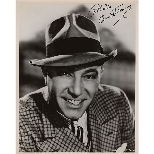 Robert Armstrong Signed Photograph