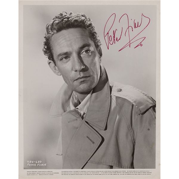 Peter Finch Signed Photograph