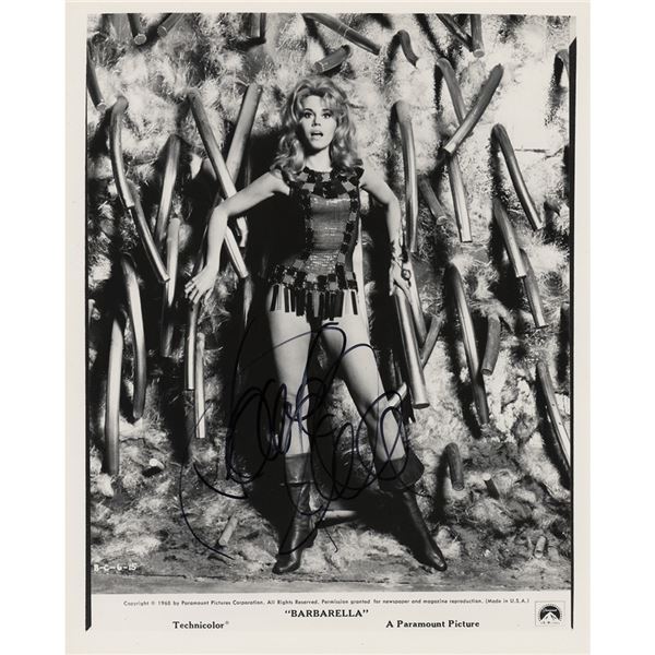 Jane Fonda Signed Photograph