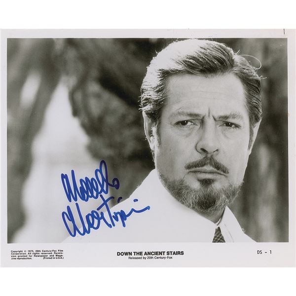 Marcello Mastroianni Signed Photograph