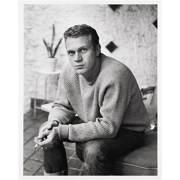 Steve McQueen: Roy Schatt Original Photographic Print